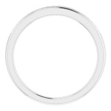 14K White 1/10 CTW Diamond Anniversary Band - 6493760002P photo 2