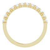 14K Yellow 5/8 CTW Diamond Anniversary Band - 12287760033P photo 2