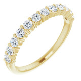 14K Yellow 5/8 CTW Diamond Anniversary Band - 12287760033P photo