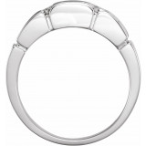 14K White 3/4 CTW Diamond Accented Men's Ring - 64225100463P photo 2