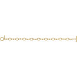 14K Yellow Metal Fashion 7.5 Bracelet - BRC755100P photo 2