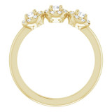 14K Yellow 3/8 CTW Diamond Anniversary Band - 124025605P photo 2
