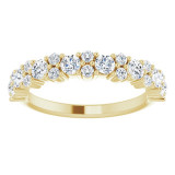 14K Yellow 9/10 CTW Diamond Anniversary Band - 123328601P photo 3