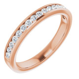 14K Rose 1/4 CTW Diamond Anniversary Band - 12298160006P photo 2