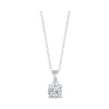 Gems One 14Kt White Gold Diamond (1/3Ctw) Pendant - PD10492-4WD photo