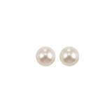 Gems One 14Kt White Gold Pearl (1 Ctw) Earring - PS4.5AA-4W photo