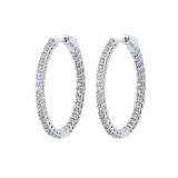 Gems One 14Kt White Gold Diamond (1Ctw) Earring - ER10312-4WF photo