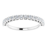 14K White 1/2CTW Diamond Anniversary Band - 12297860002P photo 3