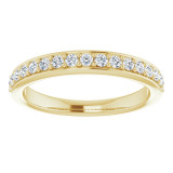 14K Yellow 1/3 CTW Diamond Anniversary Band - 1231926005P photo 3