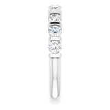 14K White 3/4 CTW Diamond Anniversary Band - 1236006029P photo 4