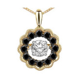 Gems One 14KT Yellow Gold & Diamond Rhythm Of Love Neckwear Pendant  - 3/8 ctw - ROL1052-4YCBK photo