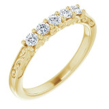 14K Yellow 1/3 CTW Diamond Anniversary Band - 124142645P photo