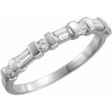 Platinum 3/8 CTW Diamond Anniversary Band - 61303251376P photo