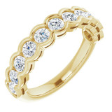 14K Yellow 1 1/8 CTW Diamond Anniversary Band - 1235966046P photo