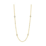 Gems One 14Kt Yellow Gold Diamond (1 1/2Ctw) Necklace - NK10029-4YF photo