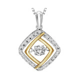 Gems One 10KT Yellow Gold Rhythm Of Love Neckwear Pendant - 1/3 ctw - ROL1059-1YSSSC photo