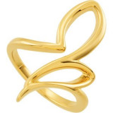 14K Yellow Freeform Ring - 510441001P photo