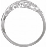 14K White Freeform Ring - 50455992P photo 2