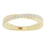 14K Yellow 1/5 CTW Diamond Anniversary Band - 122982601P photo 3