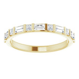 14K Yellow 1/2 CTW Diamond Anniversary Band - 123585601P photo 3