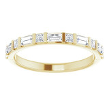 14K Yellow 1/2 CTW Diamond Anniversary Band - 123585601P photo 3