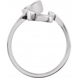 14K White Freeform Ring - 51396220P photo 2