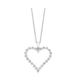 Gems One 14Kt White Gold Diamond (1Ctw) Pendant - PD10411-4WF photo