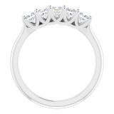 14K White 3/4 CTW Diamond Anniversary Band - 1238736028P photo 2