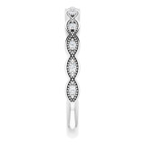 14K White .07 CTW Diamond Anniversary Band - 124216600P photo 4