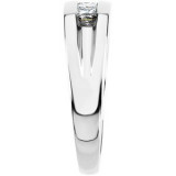 Platinum 3/4 CTW Diamond Men's Five-Stone Ring - 66409115059P photo 4