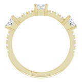 14K Yellow 5/8 CTW Diamond Anniversary Band - 1241016033P photo 2