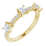 14K Yellow 5/8 CTW Diamond Anniversary Band - 1241016033P photo