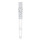 14K White 5/8 CTW Diamond Anniversary Band - 12287760032P photo 4
