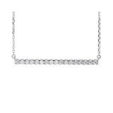 Gems One 14Kt White Gold Diamond (1/4Ctw) Pendant - PD31854-4WD photo