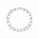 Gabriel & Co. 14k White Gold Diamond Stackable Ladies' Ring photo 2