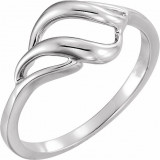 14K White Metal Ring - 52146427P photo