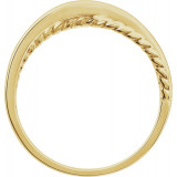 14K Yellow Criss-Cross Ring - 861531001P photo 2