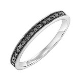 Gems One 14Kt White Gold Diamond (1/8Ctw) Ring - FR1311-4WBK photo