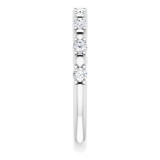 Platinum 1/4 CTW Diamond Anniversary Band - 123492603P photo 4