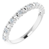 Platinum 1/4 CTW Diamond Anniversary Band - 123492603P photo