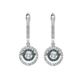Gems One 14KT White Gold & Diamond Rhythm Of Love Fashion Earrings  - 1/2 ctw - ROL2013-4WCBL photo
