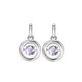 Gems One Silver (SLV 995) Rhythm Of Love Fashion Earrings - ROL2049SY photo