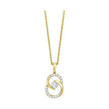 Gems One 10Kt Yellow Gold Diamond (1/4Ctw) Pendant - PD10631-1YD photo