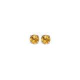 Gems One 14Kt White Gold Citrine (1/2 Ctw) Earring - ECR40-4W photo