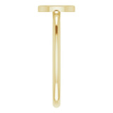 14K Yellow Initial D Ring - 51895120P photo 4