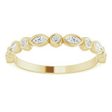 14K Yellow 1/4 CTW Diamond Anniversary Band - 123175601P photo 3