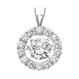 Gems One 14KT White Gold & Diamond Rhythm Of Love Neckwear Pendant  - 1/2 ctw - ROL1006-4WC photo