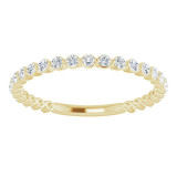 14K Yellow 1/3 CTW Diamond Anniversary Band - 123013609P photo 3