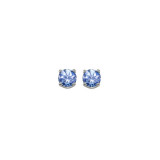 Gems One 14Kt White Gold Tanzanite (1/2 Ctw) Earring - ETR40-4W photo