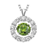 Gems One 14KT White Gold & Diamond Rhythm Of Love Neckwear Pendant  - 1 ctw - ROL1043-4WCGD photo